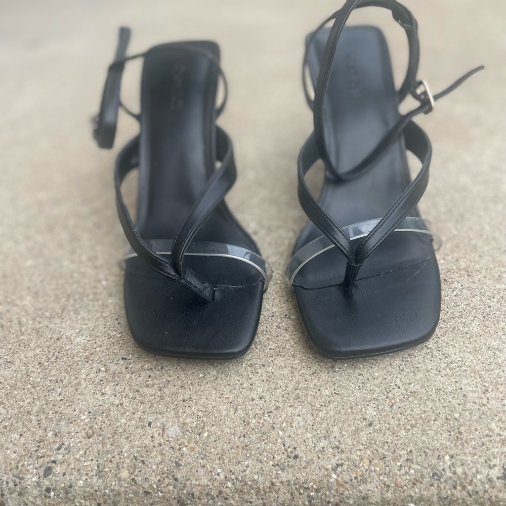 Open Edit Strappy Sandals